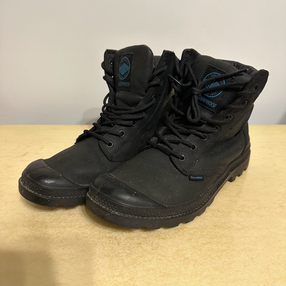 MOMO 古著商號 PALLADIUM PAMPA CUFF WP LUX 防水靴 US 7.5