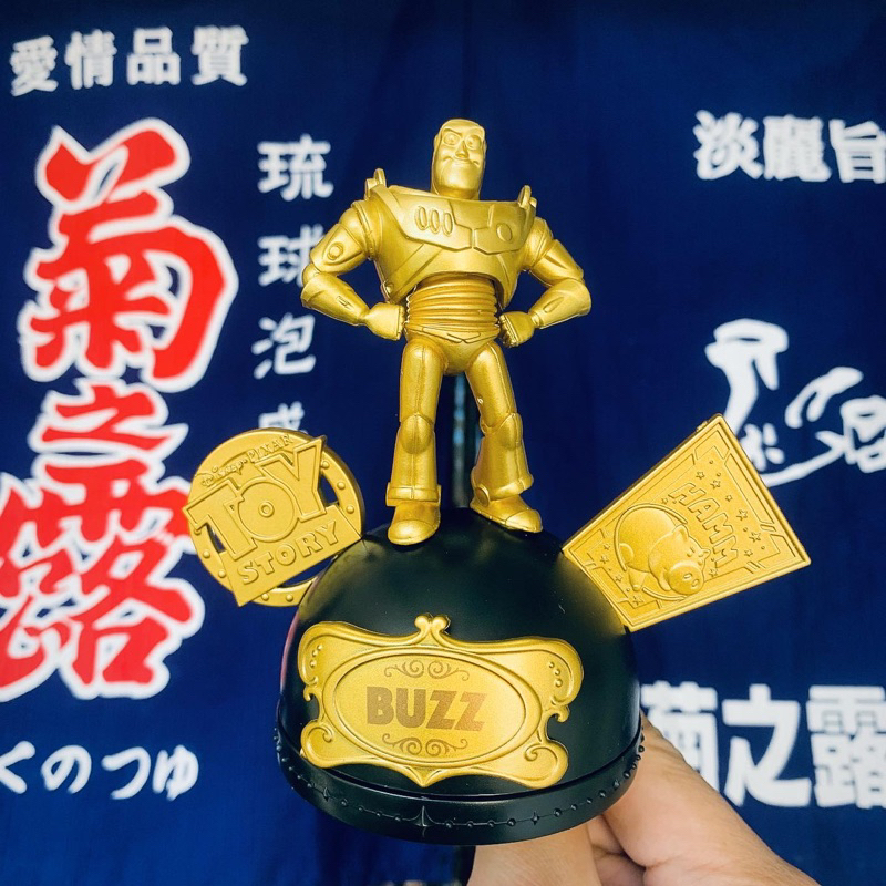 バンダイ｜BANDAI カプキャライマジネーション TOY STORY 玩具總動員 巴斯光年 Buzz 金色版 環保扭蛋