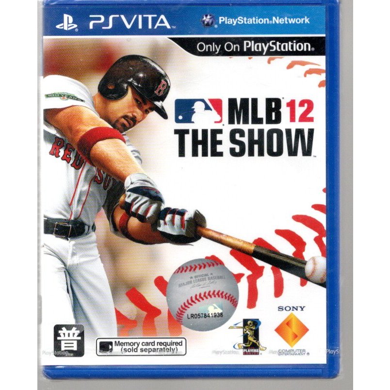 {瓜瓜皮}全新PSV遊戲 英文版 MLB12 The Show12 美國職棒大聯盟12(遊戲都有回收)