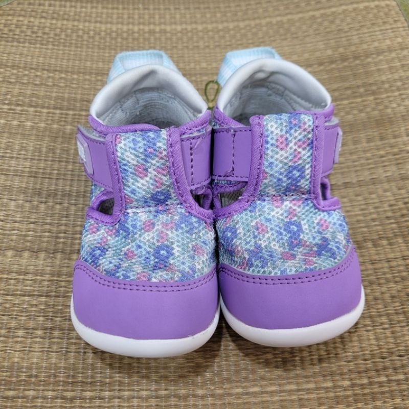 MOONSTAR月星/HI系列-護趾機能透氣速乾寶寶鞋-紫