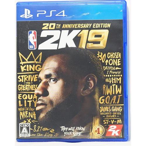 PS4 NBA 2K19 20周年紀念版 中文字幕 英語語音 日版