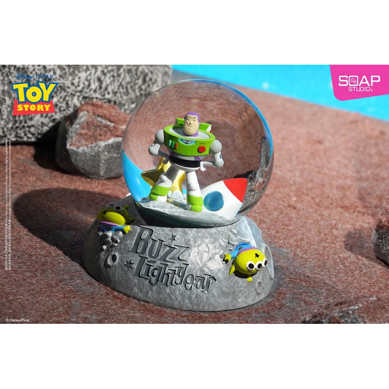 [TPO_Toy] 玩具總動員 巴斯光年水晶球｜迪士尼 Disney 正版授權｜巴斯光年 三眼怪 水晶球 公仔 玩具