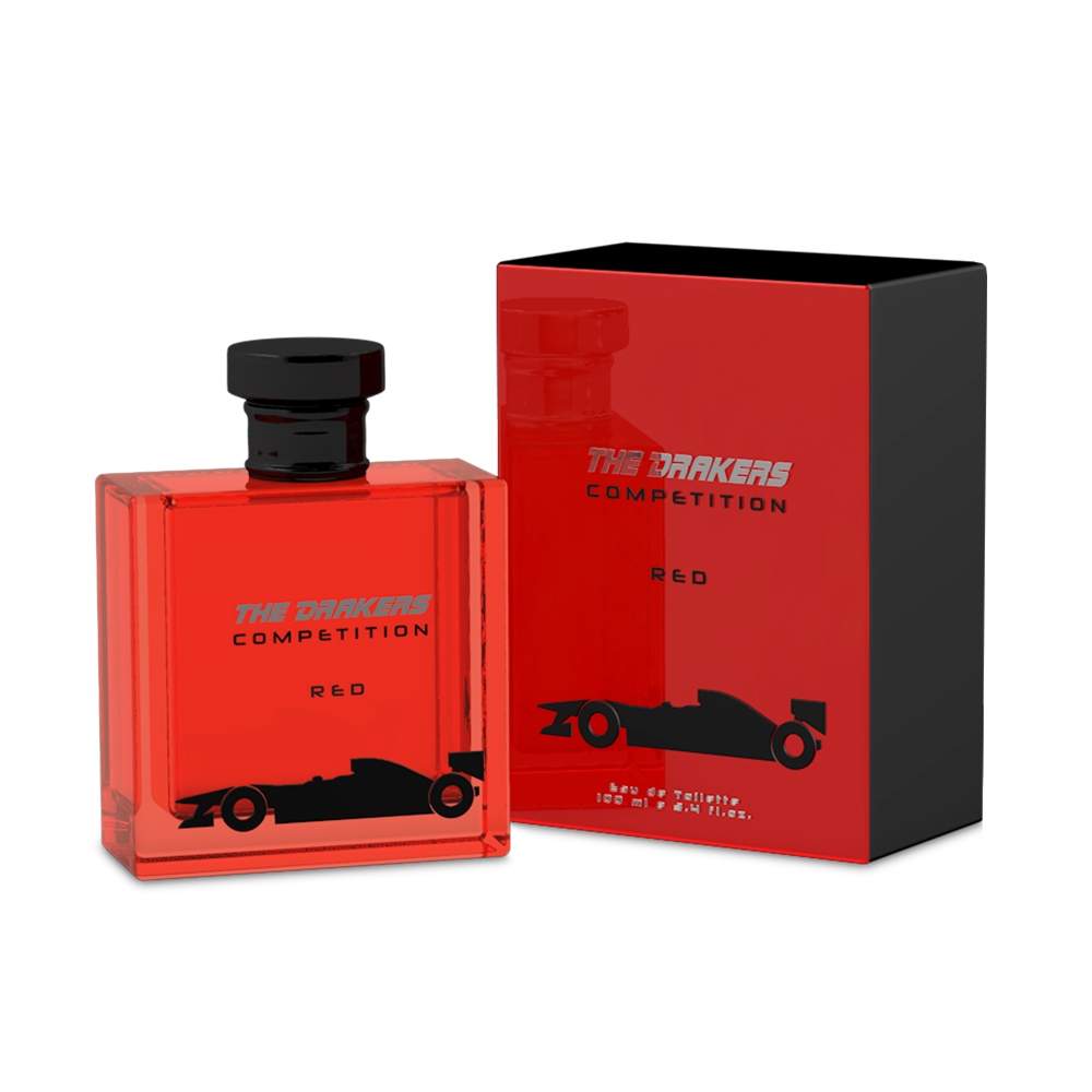 【盒損商品】Drakers by Ferrari 競速紅男性淡香水 100ml (Red)