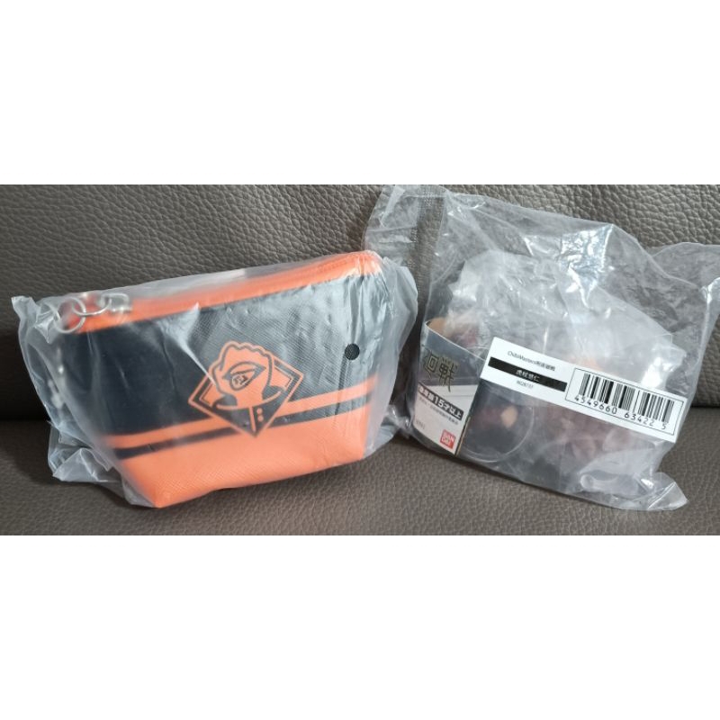 • 降價出清 日本 咒術迴戰 虎杖悠仁 造型 公仔 擺飾 + 日本 咒術迴戰 虎杖悠仁 造型 萬用 小物 收納包 吊飾