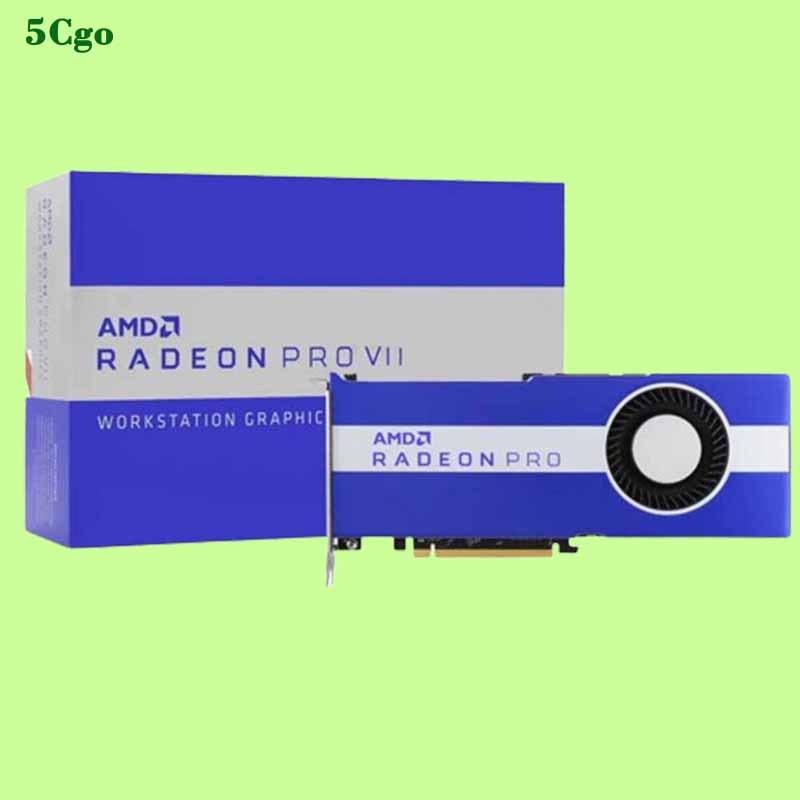 5Cgo.【含稅】全新盒裝AMD Radeon Pro VII 16GB專業繪圖3D設計多屏顯卡另有W6800 32GB