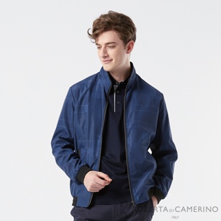 【ROBERTA 諾貝達】男裝 藍色休閒外套-質地舒適柔軟-秋冬薄款 KOL72-37