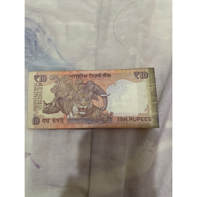賣印度10元紙鈔 舊鈔
