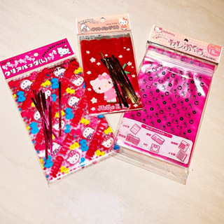 日本正版三麗鷗Hello Kitty束口包裝袋/糖果袋/封口袋(散裝)