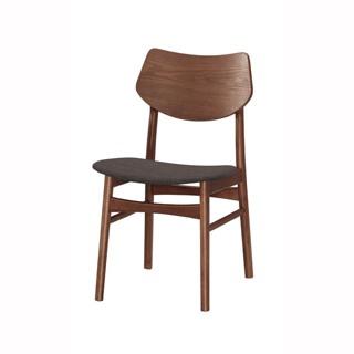 北歐風 貓耳朵 餐椅 日式風格 實木椅腳 布坐墊 布餐椅 CHR040