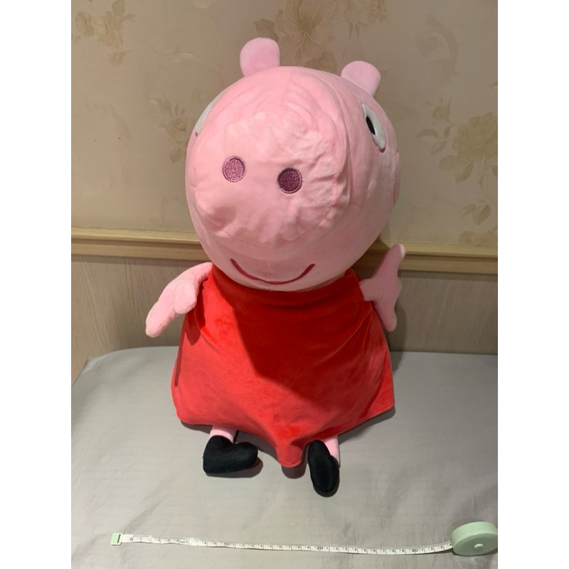 全新品出清 大隻Peppa pig 粉紅豬小妹 佩佩豬 絨毛娃娃 絨毛玩偶