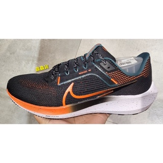 2023 11月 NIKE AIR ZOOM PEGASUS 40 慢跑鞋 黑白橘 飛馬 FQ8723-010 運動鞋