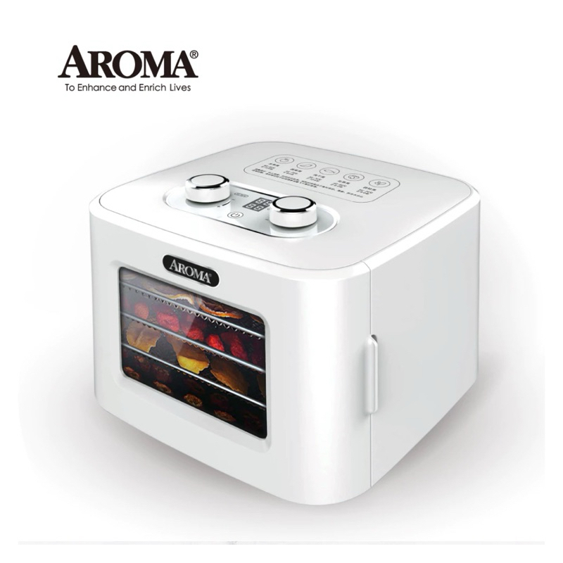 ［二手］美國 AROMA 四層溫控乾果機 果乾機 食物乾燥機 烘乾機  AFD-310A