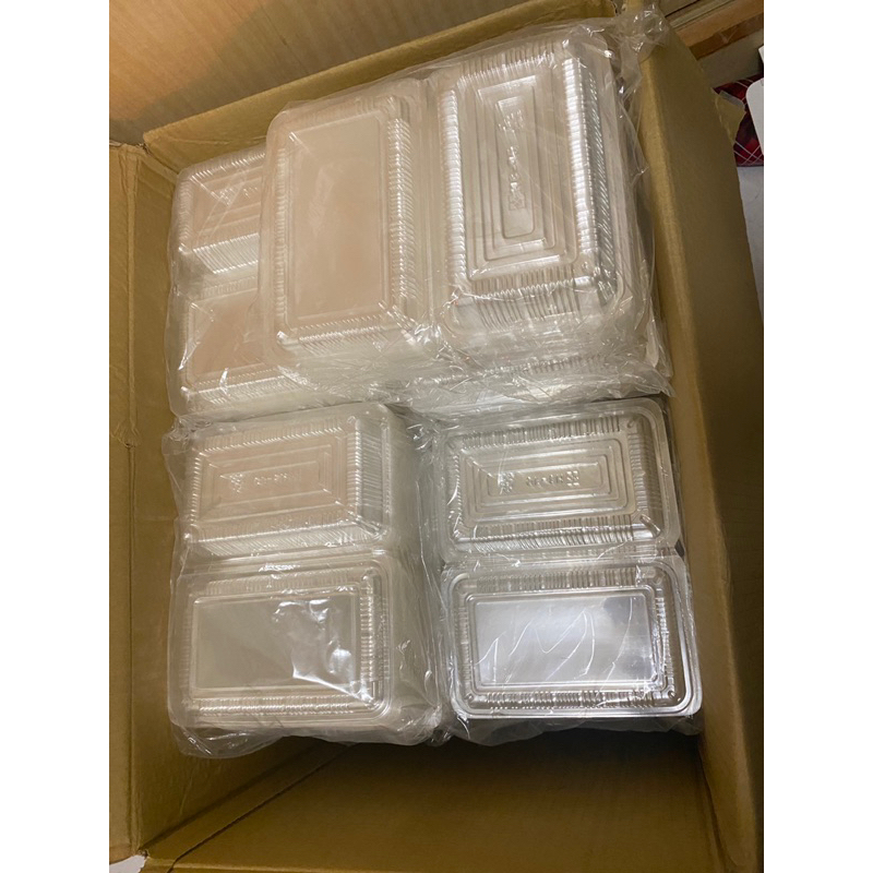 塑膠食品盒3H(1700個）自取