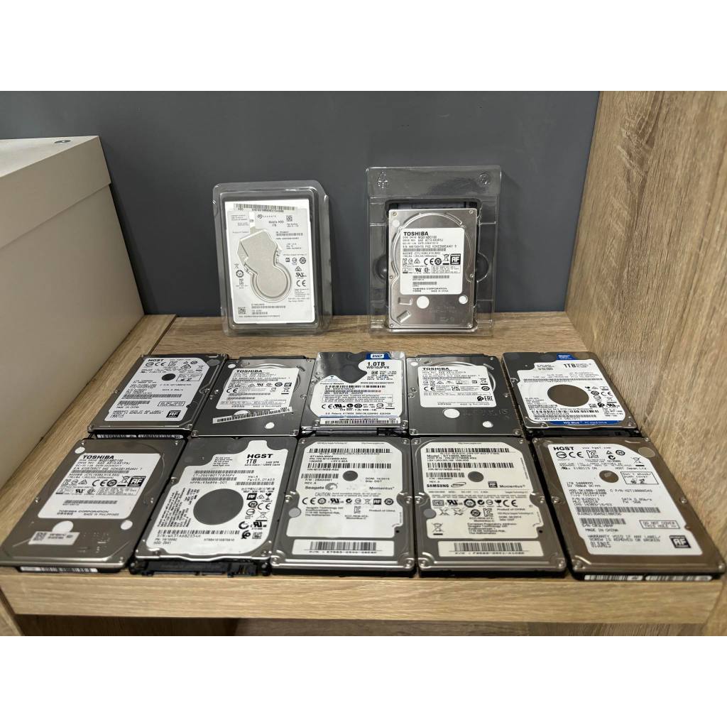 【二手品】2.5吋硬碟 HDD 250G 筆電專用 品牌隨機出貨 若測試無法使用包退