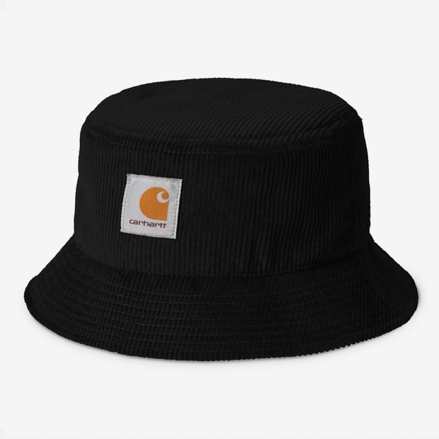 《現貨》CARHARTT WIP CORD BUCKET HAT燈心絨 黑色漁夫帽 水桶帽