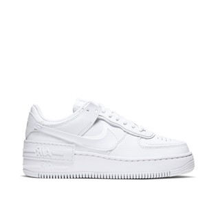 NIKE 女鞋 W AIR FORCE 1 SHADOW 純白牛奶 白【A-KAY0】【CI0919-100】