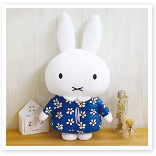 花見雜貨~日本進口全新正版miffy 米飛 米飛兔 boris 小熊 波波 絨毛玩偶娃娃造型面紙套可吊掛