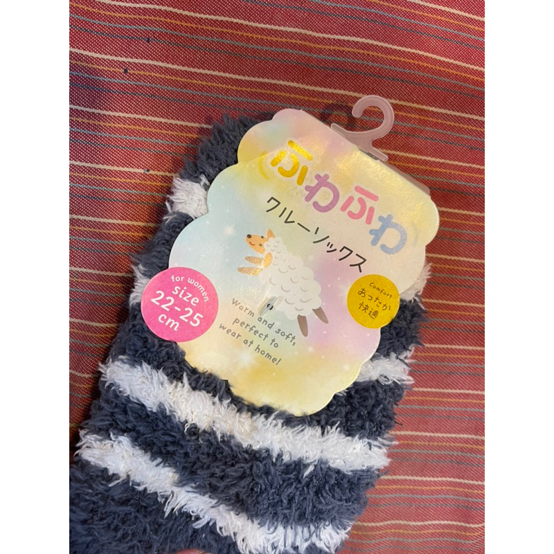 日本帶回超可愛保暖襪條文22-25cm