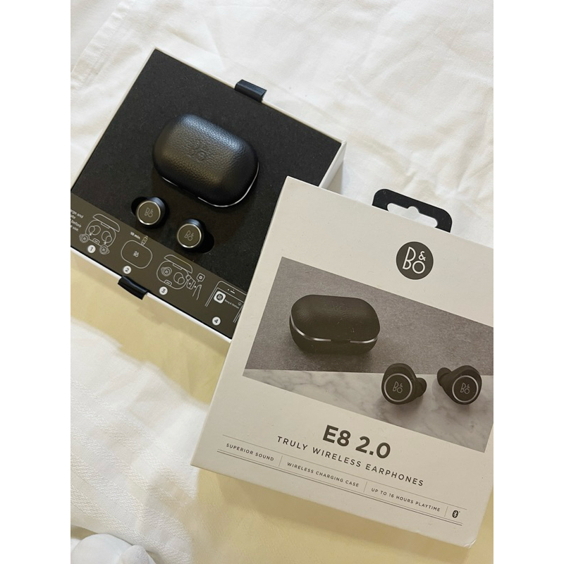 Bang and Olufsen B&amp;O E8 2.0 耳機 黑色