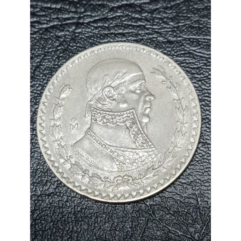 1958 墨西哥一披索銀幣