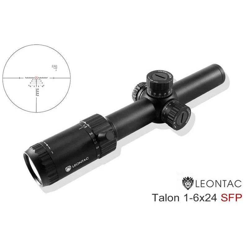 （圓仔）【SFP】LEONTAC Talon 1-6x24  LPVO，瞄具，瞄準鏡 抗震 望眼鏡