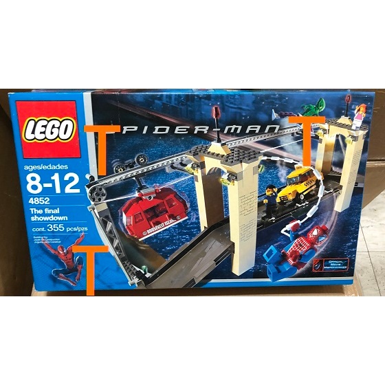 LEGO 樂高 4852 The final showdown 蜘蛛人系列 罕見~稀有~