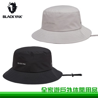 【全家遊戶外】BLACKYAK 韓國 GORETEX防水漁夫帽 象牙白 黑 登山帽/圓盤帽/遮陽帽 CB2NAH02