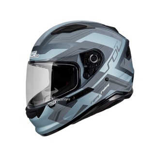 【SOL】安全帽 SF-6 超新星 消光灰藍 內墨鏡 內鏡 雙D扣 LED燈 SF6 全罩式｜ 耀瑪騎士
