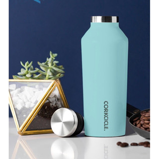 全新現貨 美國CORKCICLE 酷仕客 三層真空 保溫隨行 易口瓶270ml 土耳其藍