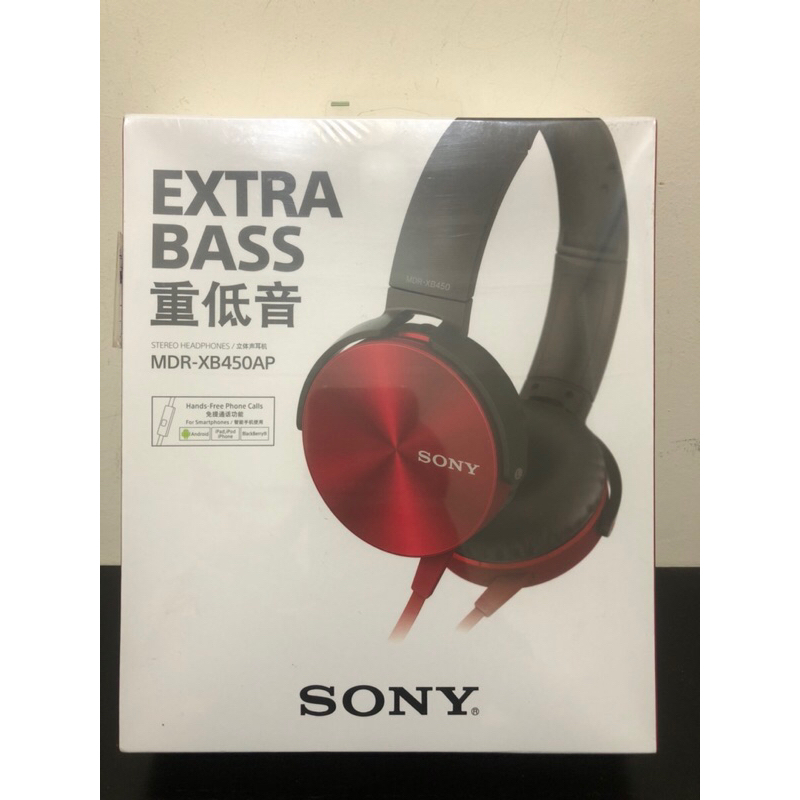 Sony Extra Bass 重低音耳機