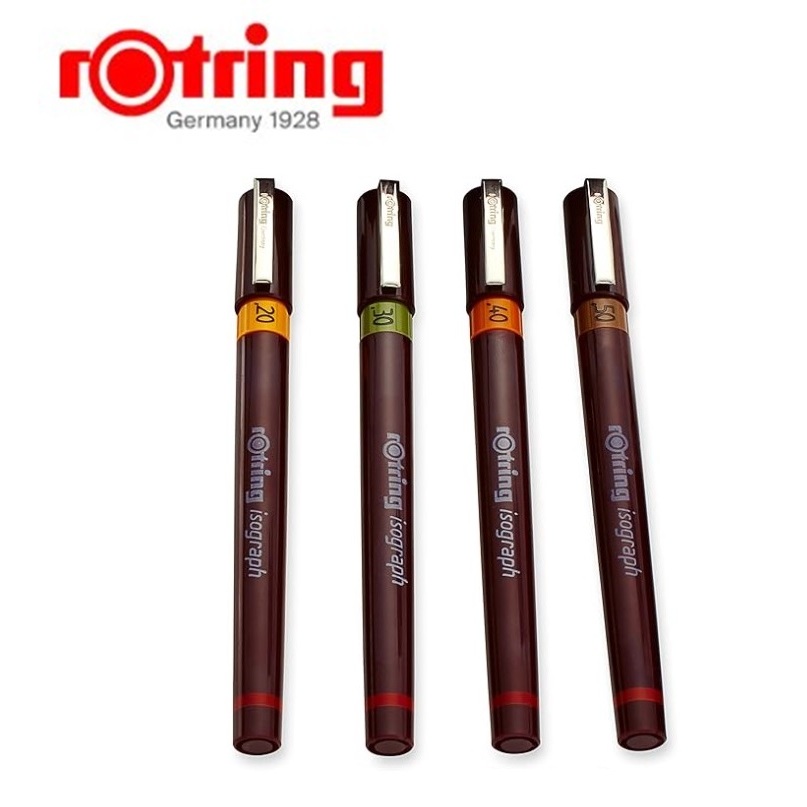 限時優惠🔥rOtring  Isograph繪圖針筆 可加墨水 針管筆★0.1/0.2/0.3/0.4/0.5/0