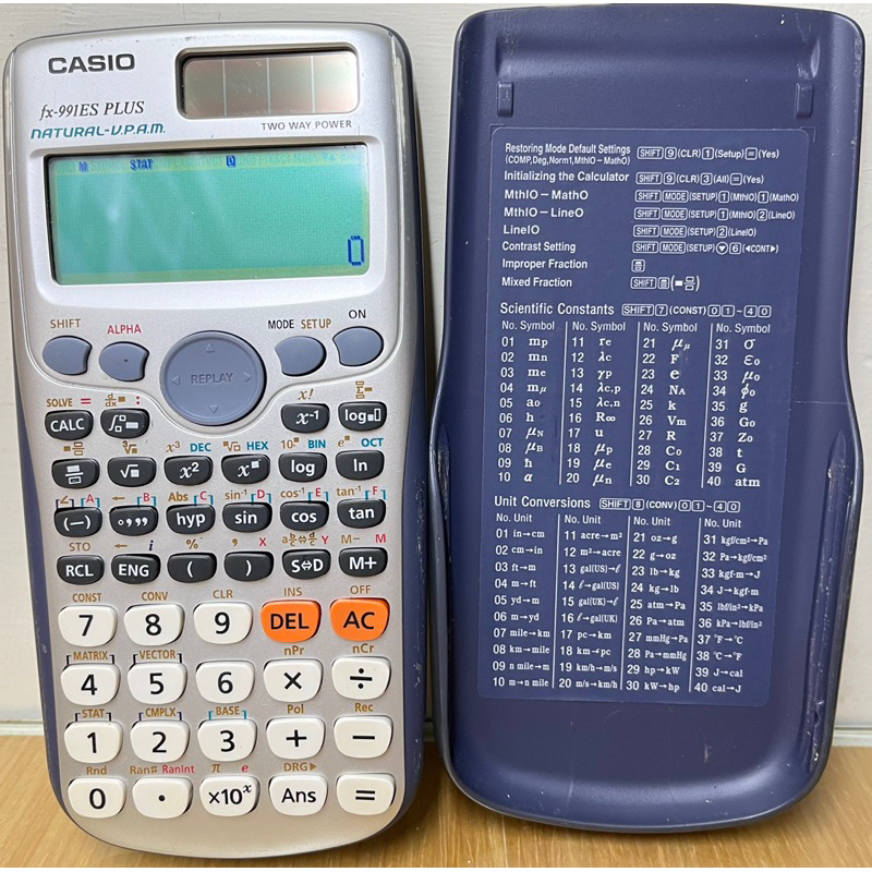 卡西歐 CASIO fx-991ES PLUS 工程計算機/二手