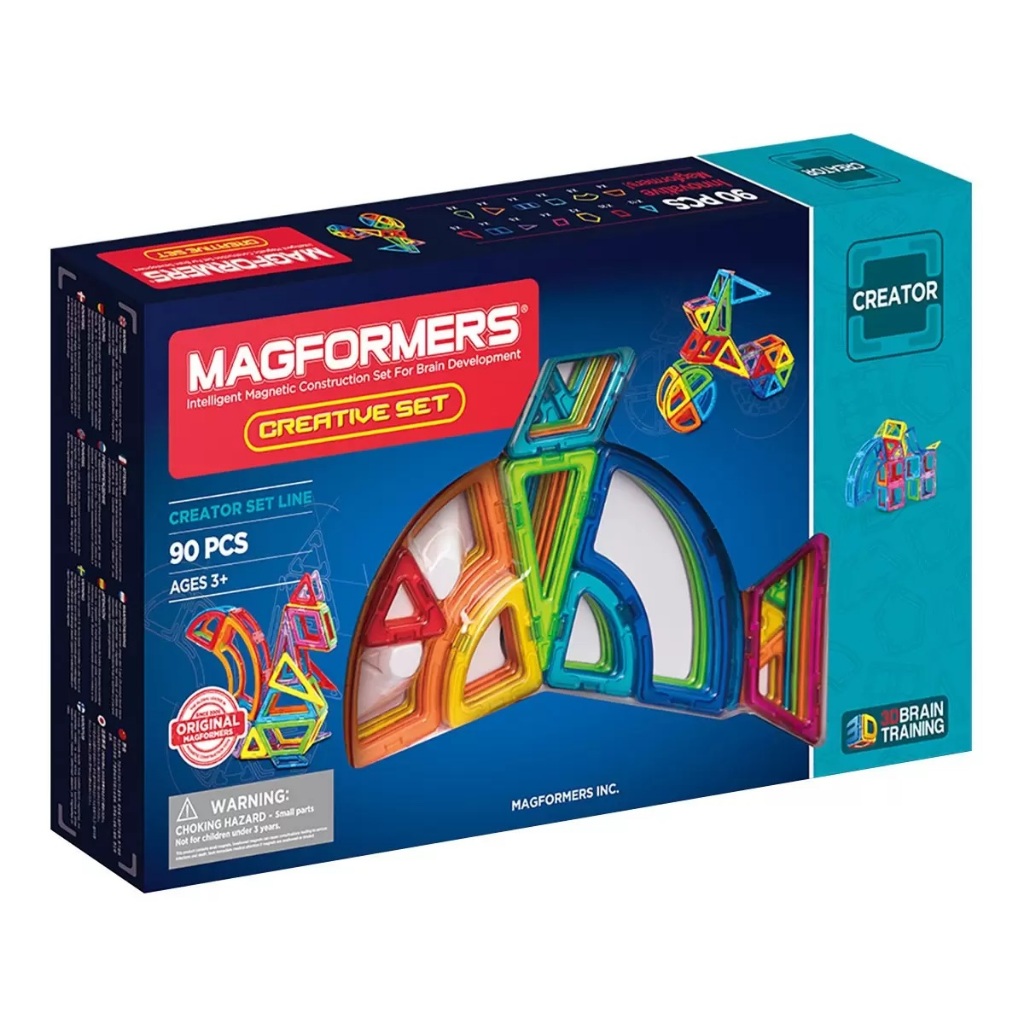 《Ｊ＆Ｐ代購》Magformers 磁性建構片 創意家