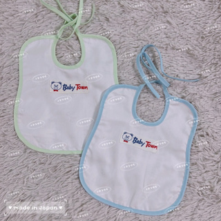 (日本製)日本嬰兒口水巾 Jse3029 baby口水巾 嫩嬰口水巾 寶寶口水巾 蝴蝶結 小熊 圍兜 領巾 口水兜