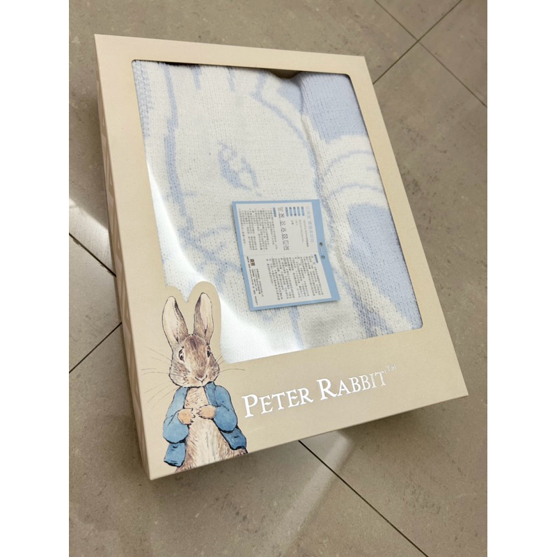 奇哥彼得兔雙層柔舒毯禮盒（全新）