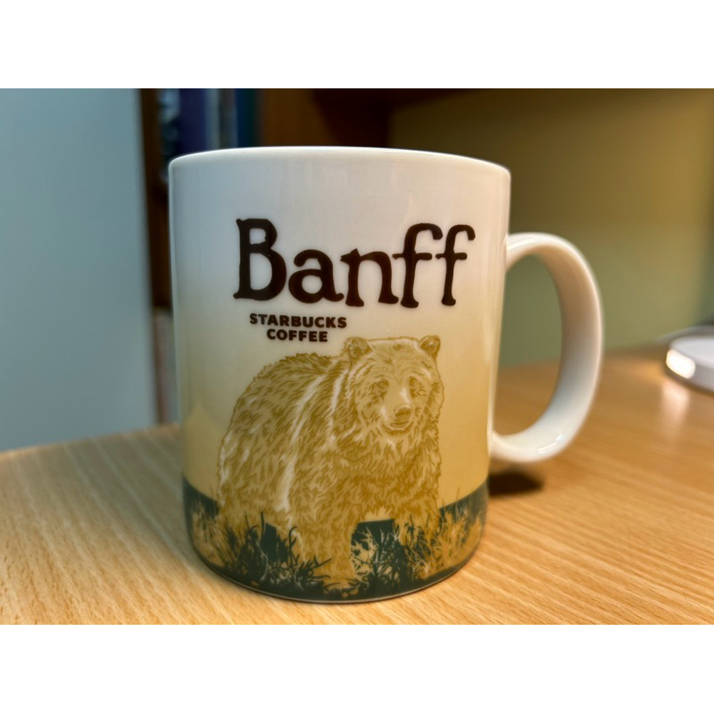 【星巴克Starbucks 馬克杯】 班夫國家公園 Canada/Banff Icon系列城市杯 收藏用 ！便宜出！