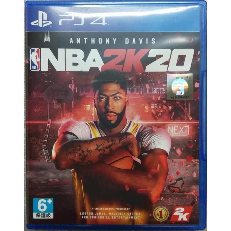 SONY PS4 NBA 2K20 中文版 遊戲片