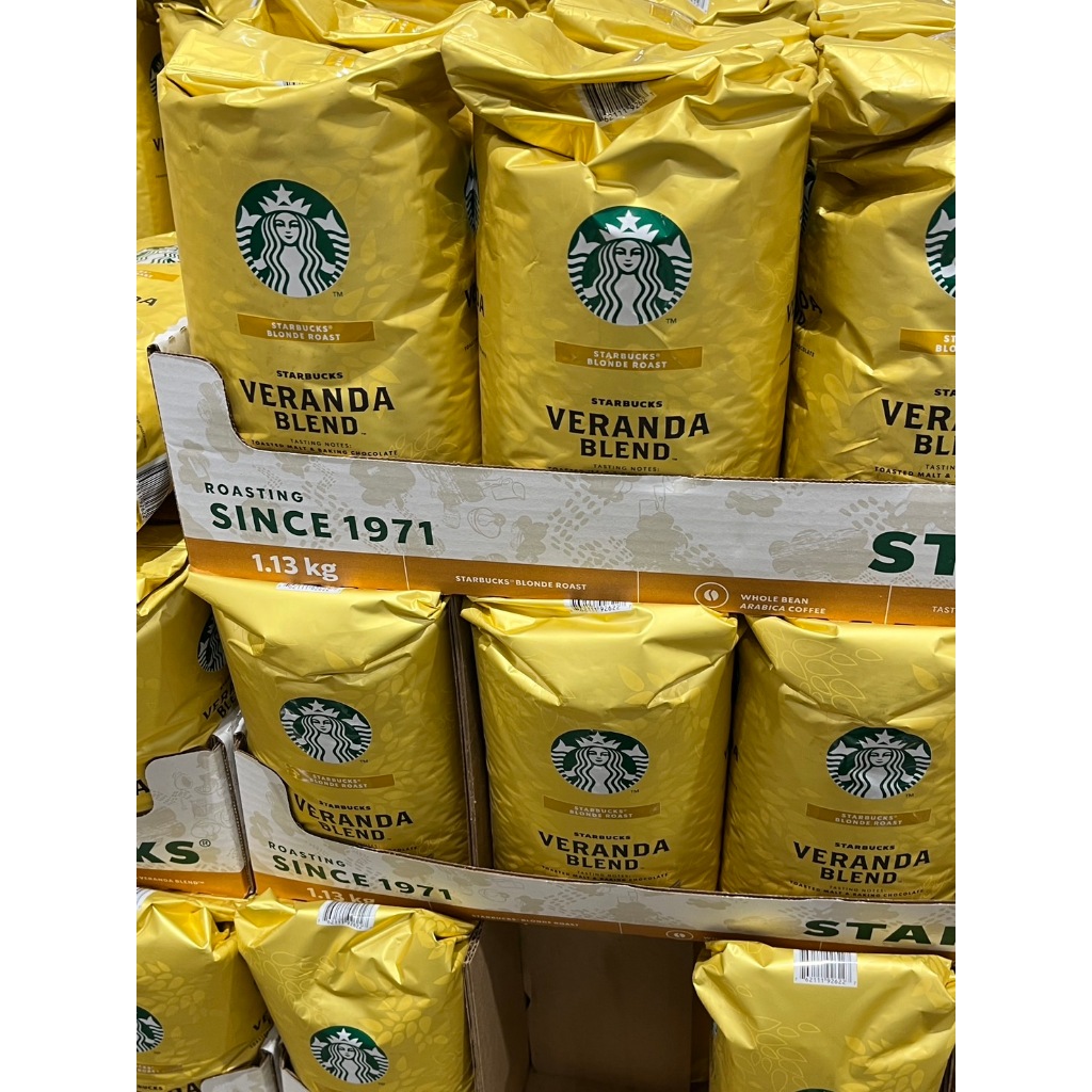 [好事多代購] 星巴克 黃金烘焙綜合咖啡豆(每包1.13公斤)
