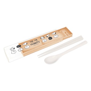 Kamio 日本製 Snoopy 附盒環保餐具組 史努比 多變表情 KM11085
