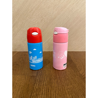 Thermos 膳魔師兒童保溫水壺 吸管 米妮 火車已售出