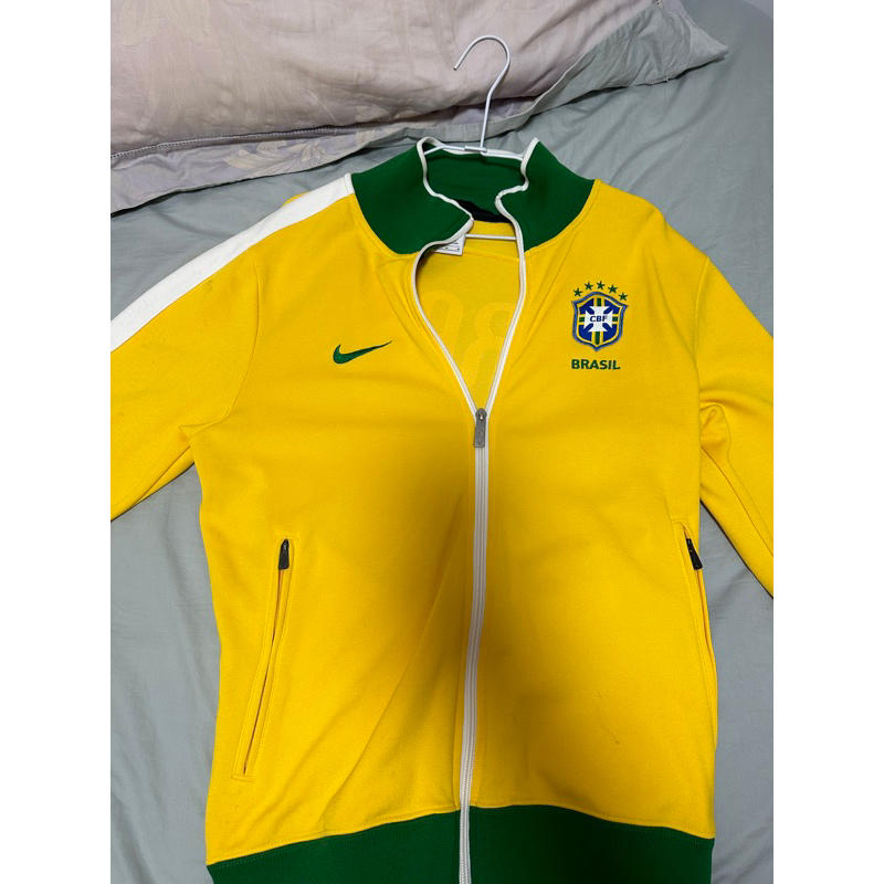巴西隊 世界盃足球賽 運動外套M號 nike