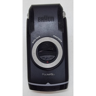 二手電動刮鬍刀Braun PocketGo Battery Shaver Type 5608功能正常