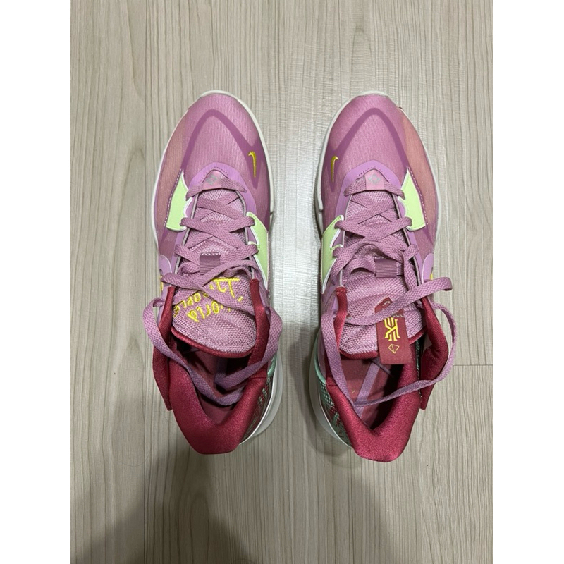 Nike Nba Kyrie low 5 紫羅蘭粉色 籃球鞋