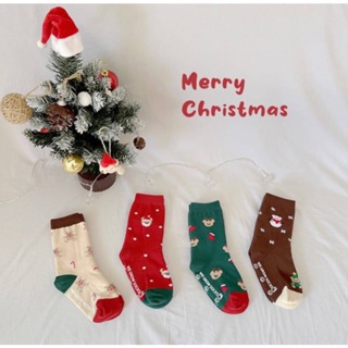 【開放預購】聖誕節限定兒童造型襪子🎄 兒童配件 嬰兒配件 造型配件 嬰幼童襪子 造型襪子 聖誕襪子 聖誕衣著 聖誕節
