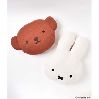 CC選物♾️現貨日本正版 最新款 miffy 暖手抱枕 格紋 米飛 玩偶 暖手 靠墊 米菲兔 抱枕 玩偶 娃娃 午睡枕