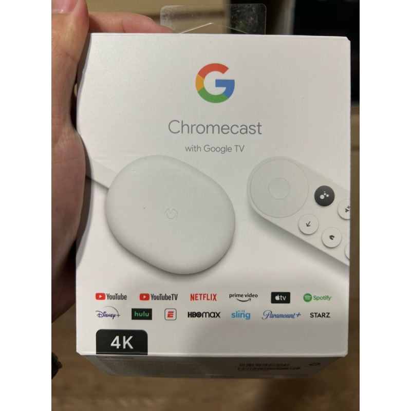 Google Chromecast 第4代 第四代 (HD版本) 支援Google Tv