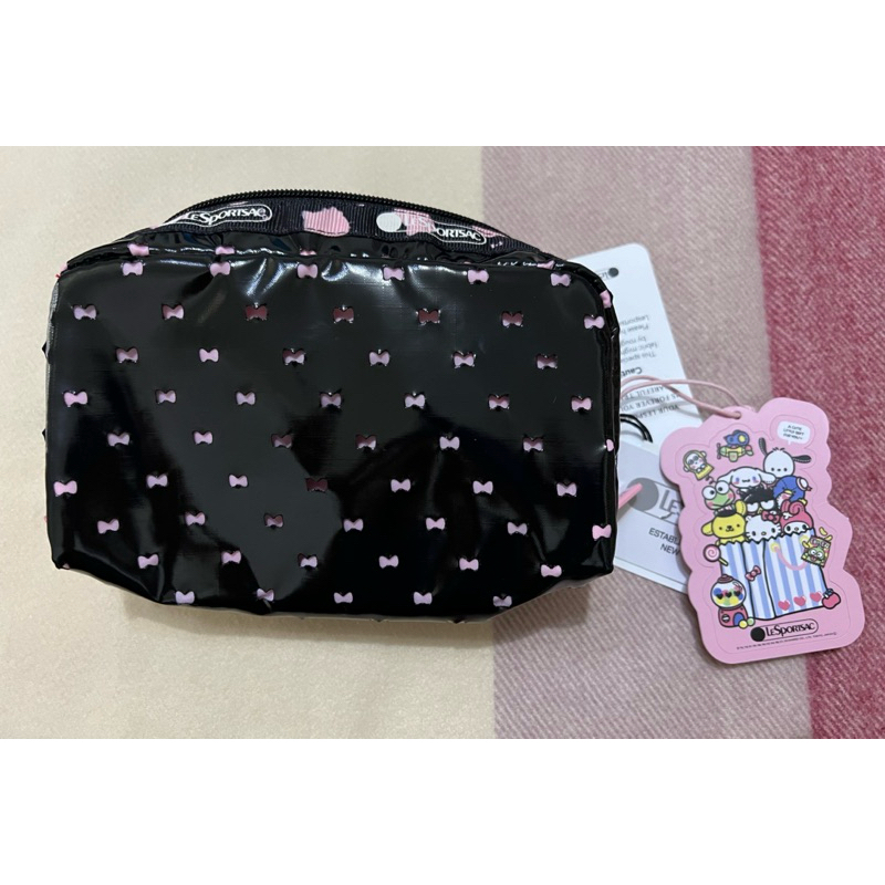 SANRIO x LeSportsac 聯名系列-hello kitty 三麗鷗-化妝包-交換禮物