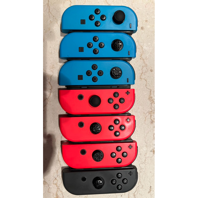 switch 原廠 joy con 故障 各種問題 殺肉機 7 隻一起賣