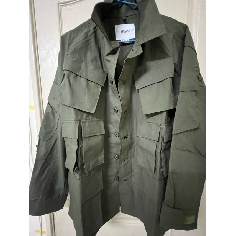美品♡ 即完品♡ WTAPS 20AW MODULAR/LS/ COTTON. 折扣現貨WTAPS MODULAR LS/COTTON.RIPSTOP八袋多口袋夾克20AW