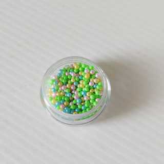 【現貨】彩色細小玻璃珠1.9mm滴膠材料/美甲材料配件/飾品/耳環小墜DIY點綴配件